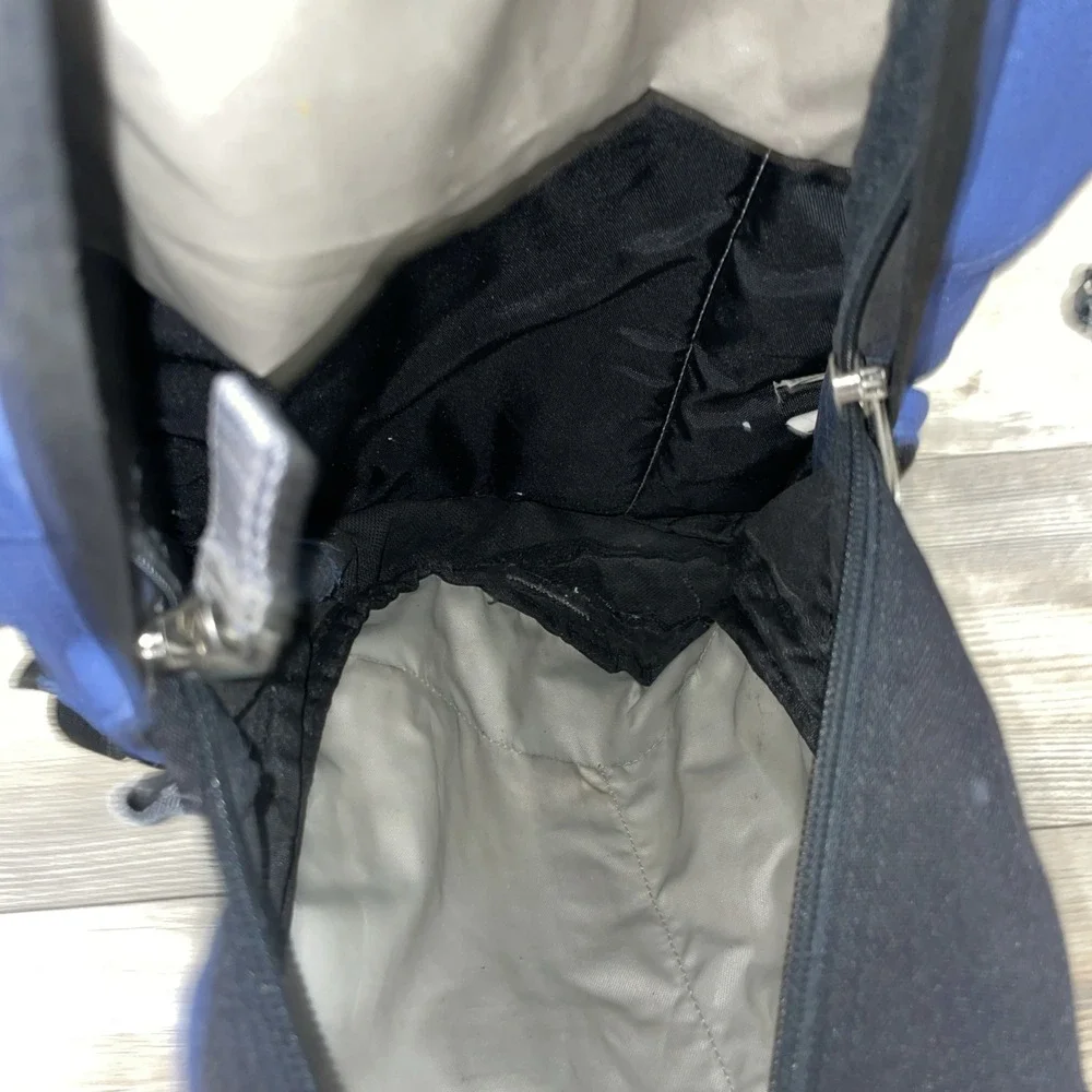 JanSport Airlift 1.0 Backpack Rare Discontinued Hiking Pack Blue Black LightTech